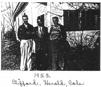 Al's boys: Clifford, Harold and Cole