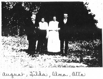 August, Tilda, Alma and Otto