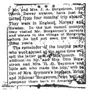 Clipping from Oklahoma City in 1920